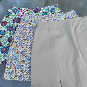VTG bundle of 3 Skorts; versatile casual, retro preppy, sportswear, comfort.